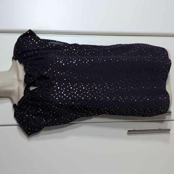 LC Lauren Conrad Sleeveless blouse Size Large - Picture 1 of 6